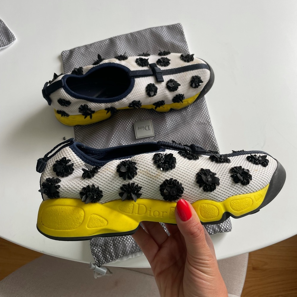 Dior Fusion Cloth Trainer, multicolor